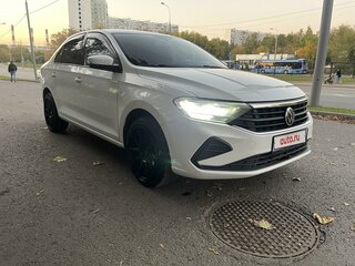 2020 Volkswagen Polo VI, белый, 1280000 рублей, вид 2