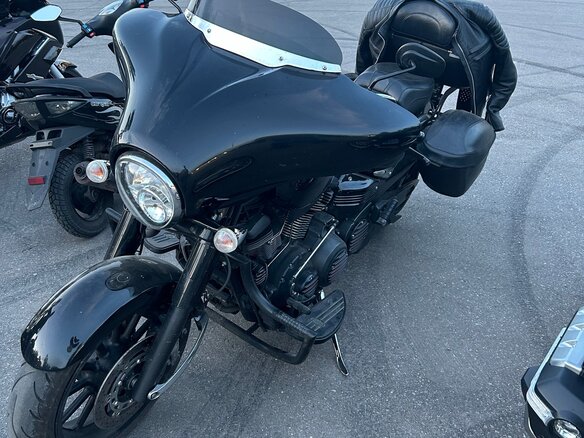 2008 Yamaha XV 1900, чёрный, 930000 рублей - вид 7