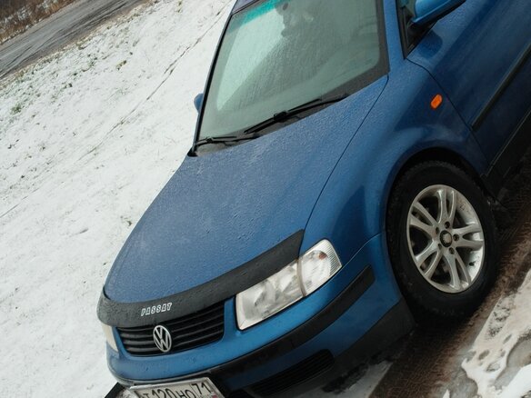 1997 Volkswagen Passat B5, синий, 450000 рублей - вид 7
