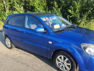 2010 Kia Rio II Рестайлинг, синий, 490000 рублей, вид 5