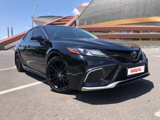 2021 Toyota Camry US Market VIII (XV70) Рестайлинг, чёрный, 2810000 рублей, вид 5