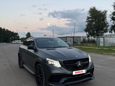 2015 Mercedes-Benz GLE Coupe 400 I (C292), серый, вид 2