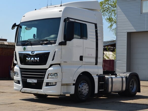2018 MAN TGX, белый - вид 2