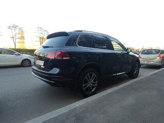 2018 Volkswagen Touareg II Рестайлинг, синий, 2600000 рублей, вид 3
