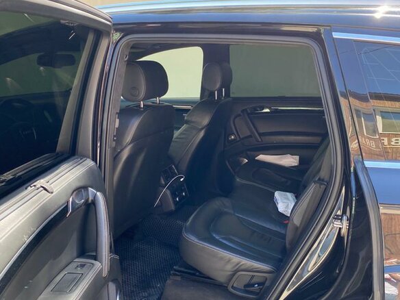 2008 Audi Q7 I (4L), чёрный, 1600000 рублей - вид 7