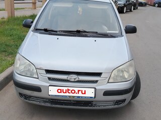 2004 Hyundai Getz I, серебристый, 280000 рублей, вид 1