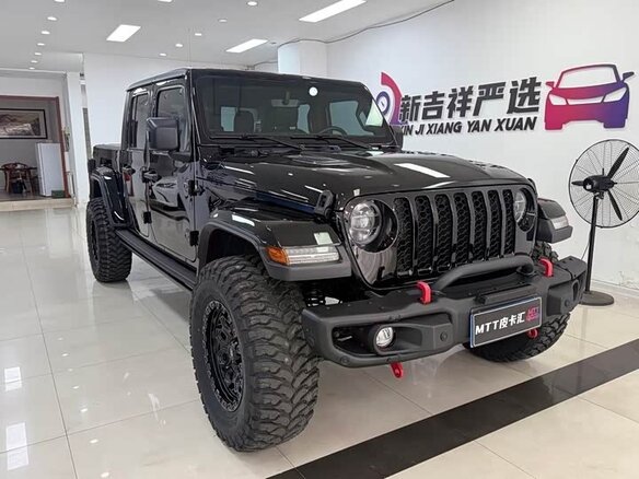 2022 Jeep Gladiator II (JT), чёрный