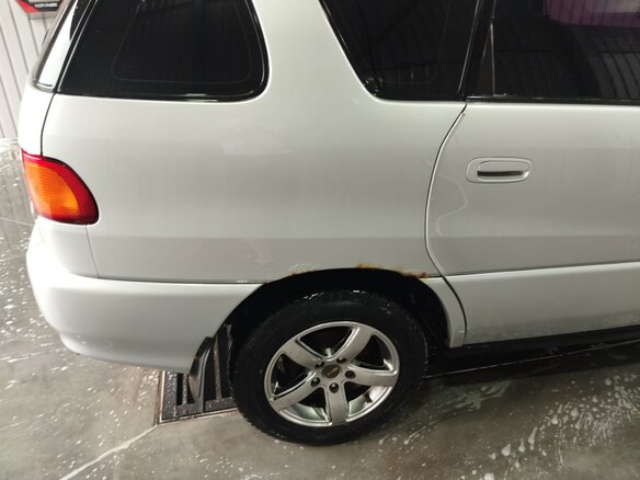 1997 Toyota Ipsum I (M10), серый - вид 4