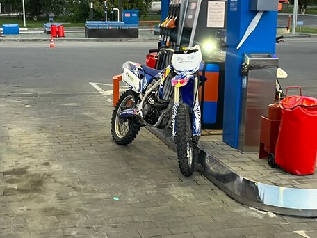 2012 Yamaha YZ250F, синий, 350000 рублей, вид 2