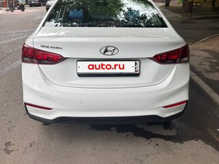 2018 Hyundai Solaris II, белый, 1050000 рублей, вид 4