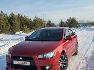 2008 Mitsubishi Lancer X, красный, 1180000 рублей, вид 2