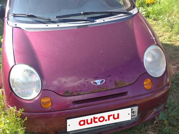 2010 Daewoo Matiz I Рестайлинг, пурпурный, 125000 рублей