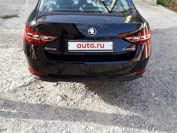 2019 Skoda Superb III, чёрный - вид 5