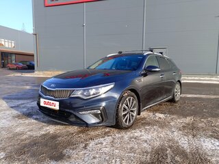 2018 Kia Optima IV Рестайлинг, синий, 1800000 рублей, вид 1
