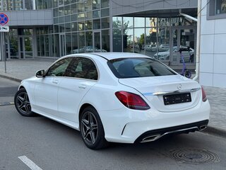 2019 Mercedes-Benz C-Класс 180 IV (W205) Рестайлинг, белый, 2900000 рублей, вид 3