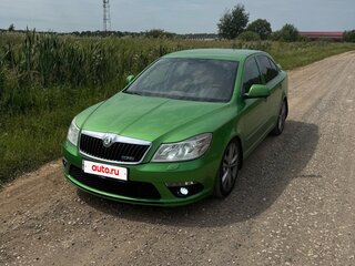 2012 Skoda Octavia RS II Рестайлинг, зелёный, 1280000 рублей, вид 3