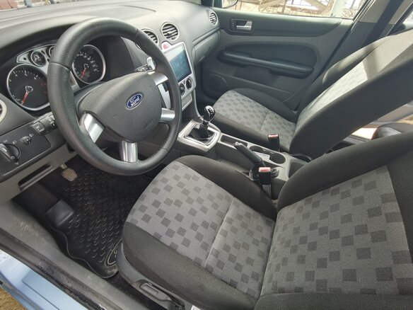 2008 Ford Focus II Рестайлинг, голубой, 890000 рублей - вид 18