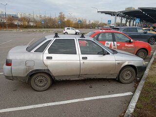 2005 Lada (ВАЗ) 2110, серебристый, 95000 рублей, вид 2