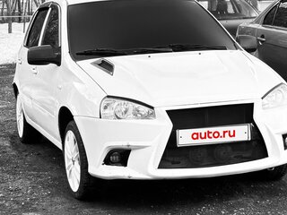 2011 Lada (ВАЗ) Kalina I, белый, 400000 рублей, вид 1