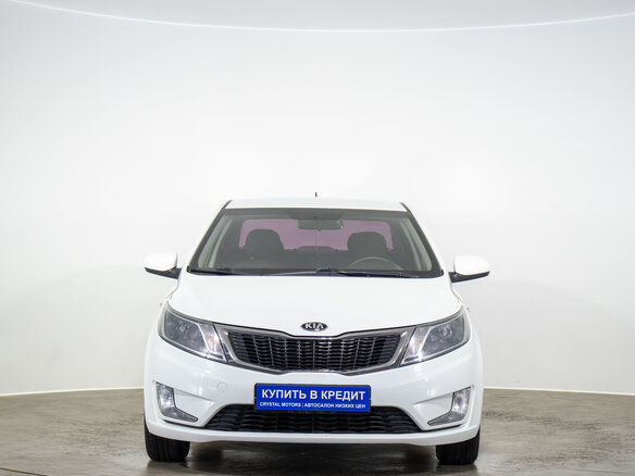 2015 Kia Rio 6-speed III, белый - вид 1