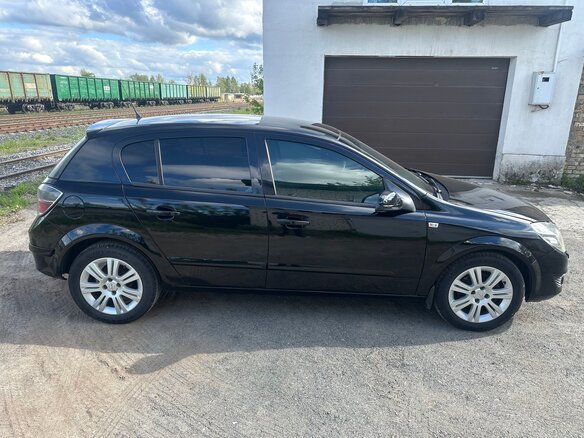 2007 Opel Astra H Рестайлинг, чёрный, 440000 рублей - вид 8