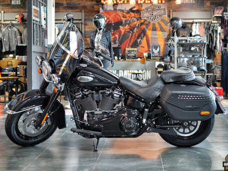 2021 Harley-Davidson Heritage, чёрный, 3400000 рублей, вид 4