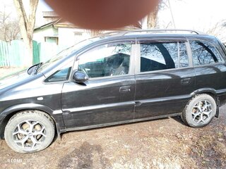 2002 Opel Zafira A, чёрный, 300000 рублей, вид 5