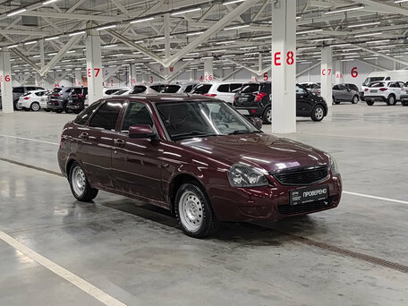 2011 Lada (ВАЗ) Priora I, красный, 220000 рублей, вид 3