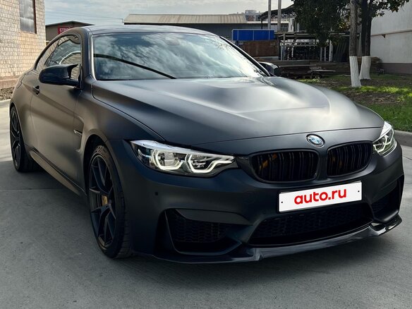 2018 BMW M4 CS F82/F83 Рестайлинг, чёрный, 5500000 рублей