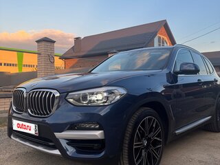2019 BMW X3 30i xDrive III (G01), синий, 4100000 рублей, вид 1