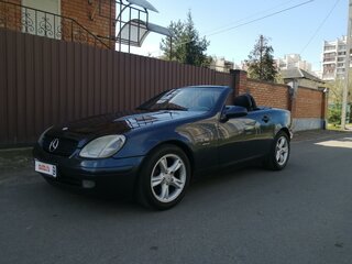 1998 Mercedes-Benz SLK-Класс 200 I (R170), чёрный, 790000 рублей, вид 2