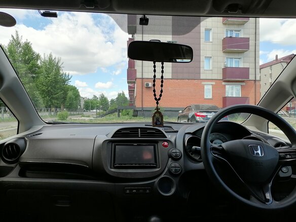 2013 Honda Fit Shuttle I, серый, 1200000 рублей - вид 5