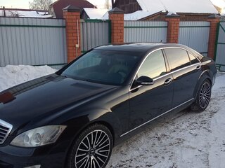 2007 Mercedes-Benz S-Класс 350 V (W221), чёрный, 1350000 рублей, вид 3