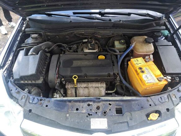 2008 Opel Astra H Рестайлинг, синий, 385000 рублей - вид 6