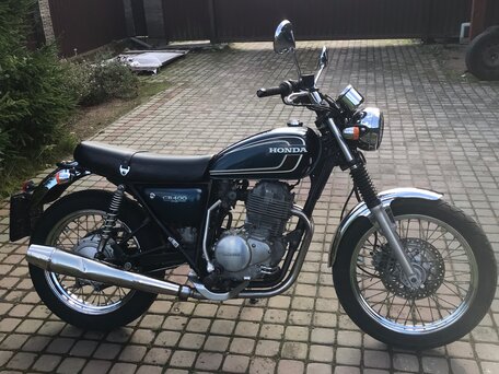 2002 Honda CB 400SS, синий, 315000 рублей, вид 3