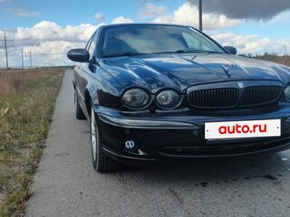 2006 Jaguar X-Type I, чёрный, 550000 рублей, вид 4