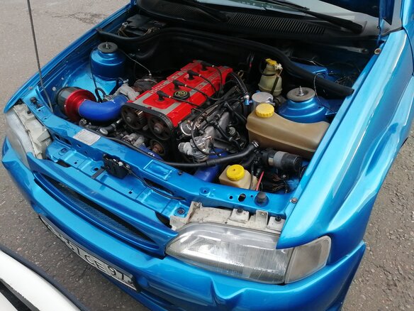 1993 Ford Escort V Рестайлинг 1, синий - вид 1