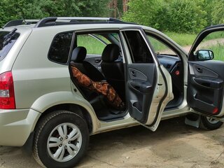 2008 Hyundai Tucson I, серебристый, 750000 рублей, вид 3