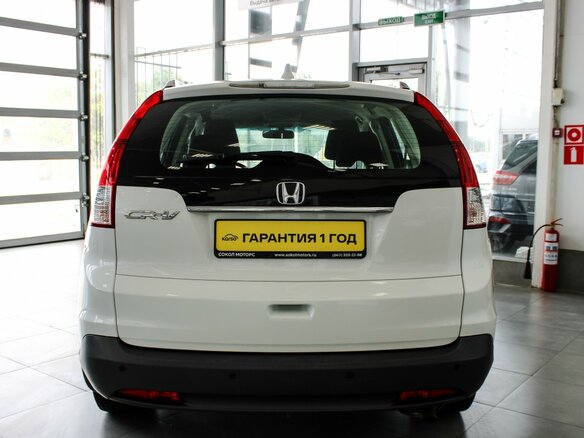 2013 Honda CR-V IV, белый - вид 4