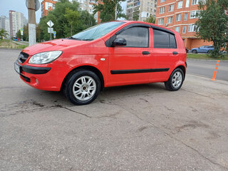 2008 Hyundai Getz I Рестайлинг, красный, 450000 рублей, вид 1