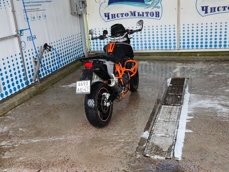 2013 KTM 690 Duke, чёрный, 500000 рублей, вид 1