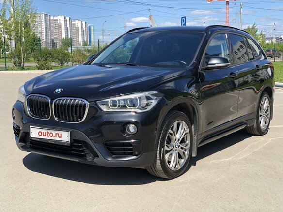 2016 BMW X1 20i xDrive II (F48), чёрный