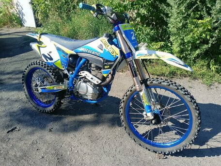 2023 Motoland Enduro 250, синий, 120000 рублей, вид 1