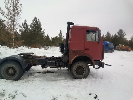 2002 МАЗ 5432, красный, 350000 рублей, вид 2