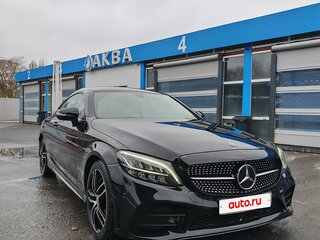 2020 Mercedes-Benz C-Класс 180 IV (W205) Рестайлинг, чёрный, 3900000 рублей, вид 4