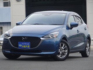 2021 Mazda 2 III (DJ) Рестайлинг, синий, 1000000 рублей, вид 2