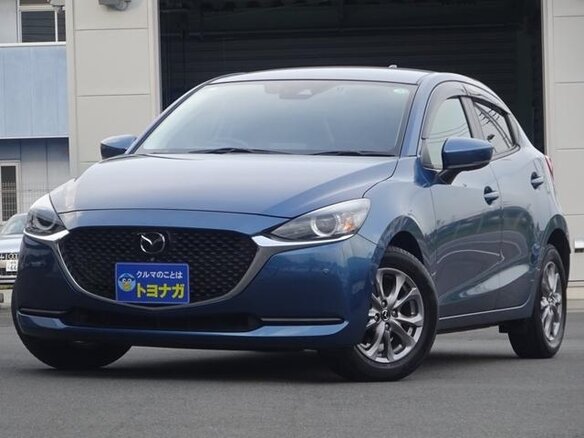 2021 Mazda 2 III (DJ) Рестайлинг, синий, 1000000 рублей - вид 1