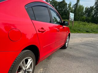 2006 Mazda 3 I (BK) Рестайлинг, красный, 400000 рублей, вид 3