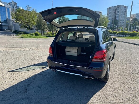 2014 Mercedes-Benz GLK-Класс 220 CDI I (X204) Рестайлинг, синий, 2000000 рублей - вид 4