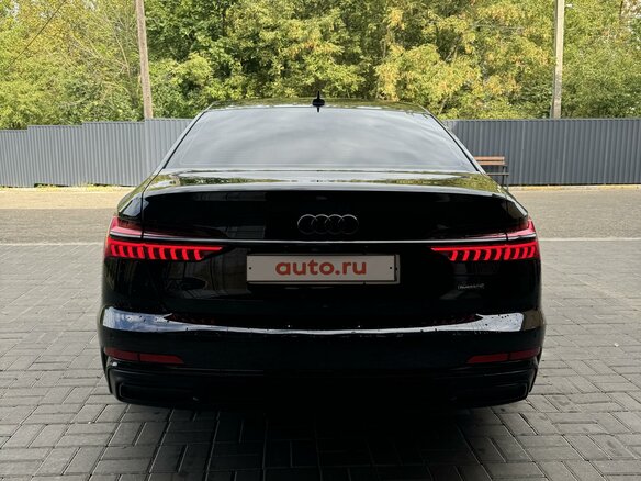 2021 Audi A6 45 TFSI V (C8), чёрный, 4100000 рублей - вид 2